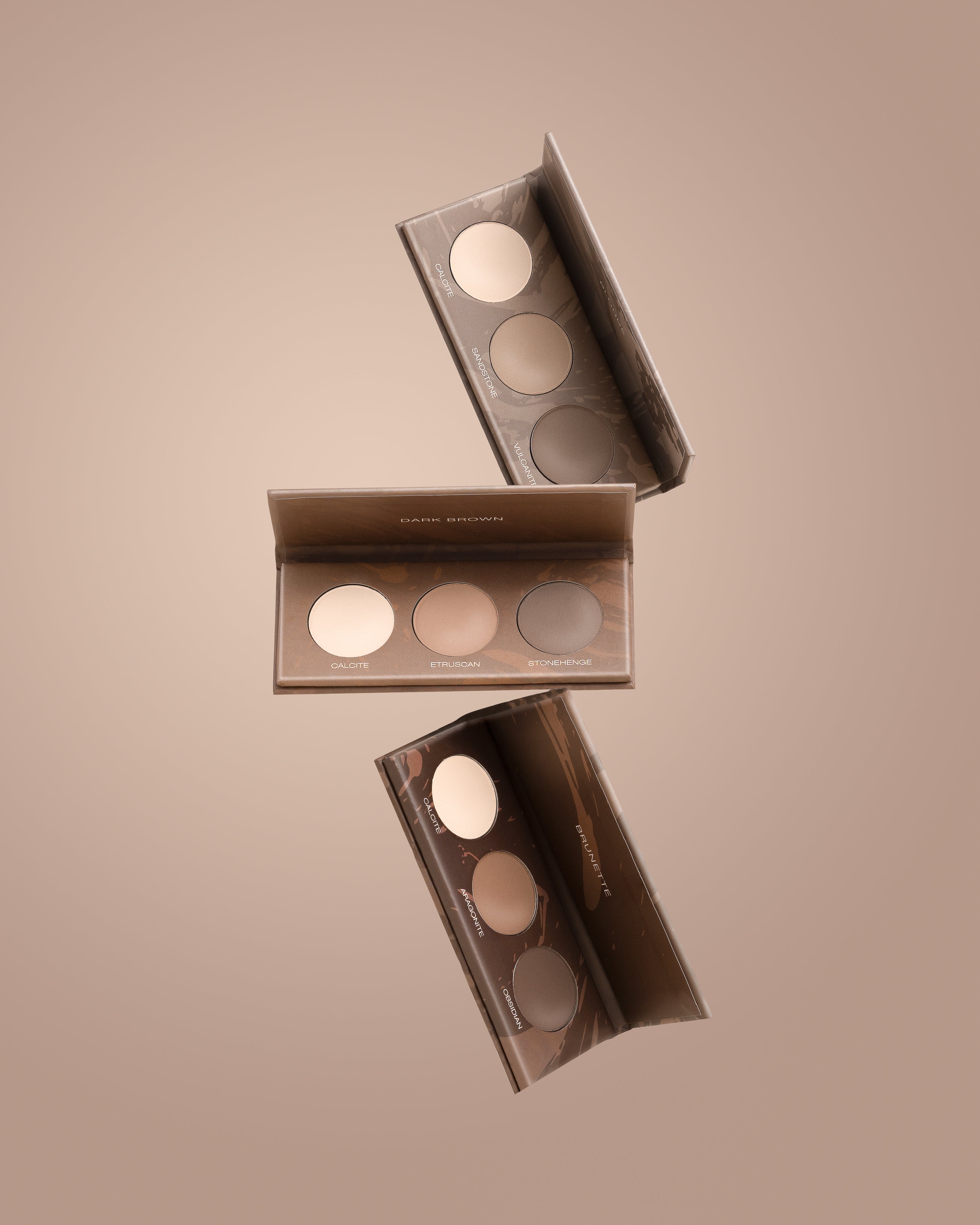 Brow Palette No. 02 Dark Brown 