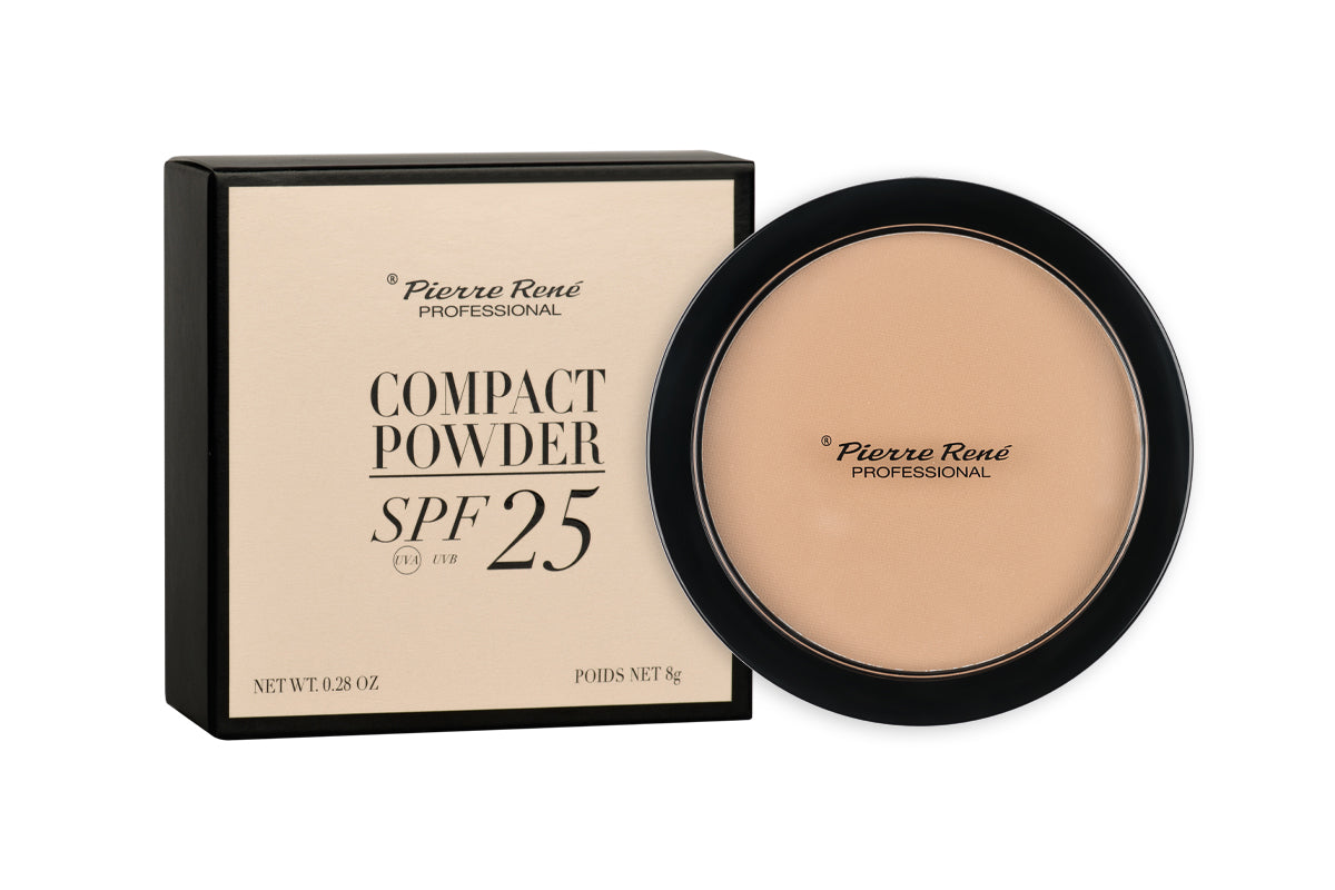 Pressed Powder Compact Powder SPF 25 No. 01 Cream 