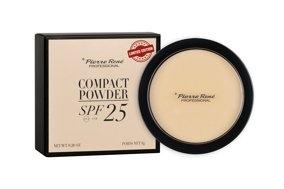 COMPACT POWDER SPF 25 LIMITED EDITION NO. 101 PORCELAIN PRESSED POWDER ...