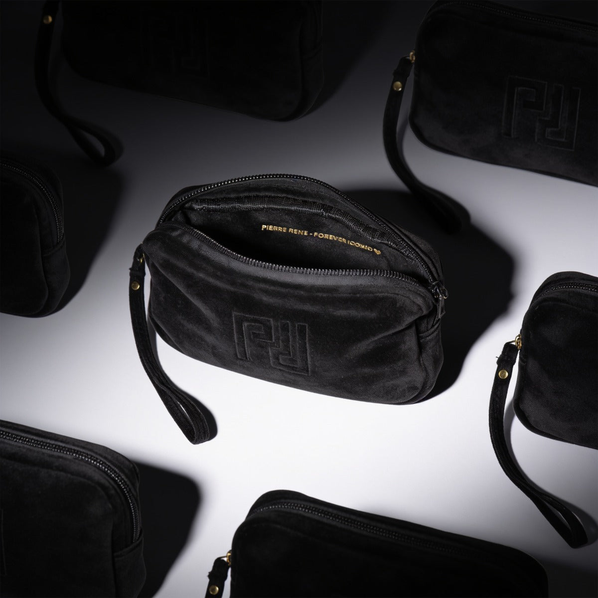 BLACK COSMETIC BAG