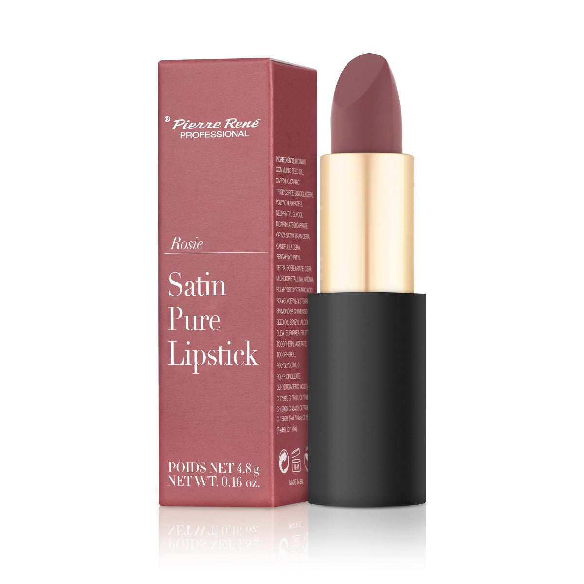 Satin Pure Lipstick Nr 04 Rosie 